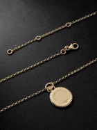 Foundrae - Internal Compass 18-Karat Gold Diamond Pendant Necklace