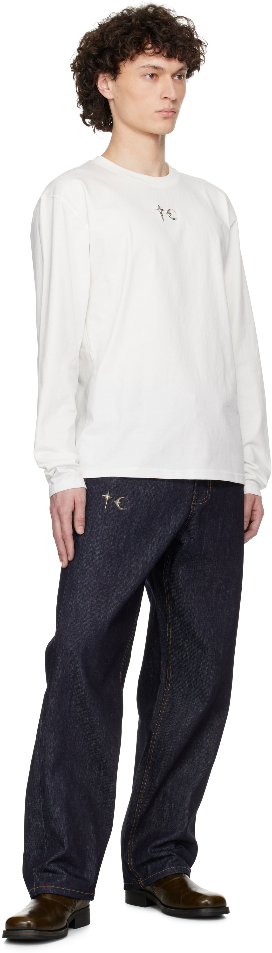 Thug Club White TC Basic Long Sleeve T-shirt Thug Club
