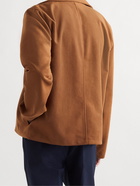 SÉFR - Trust Faux Suede Jacket - Brown