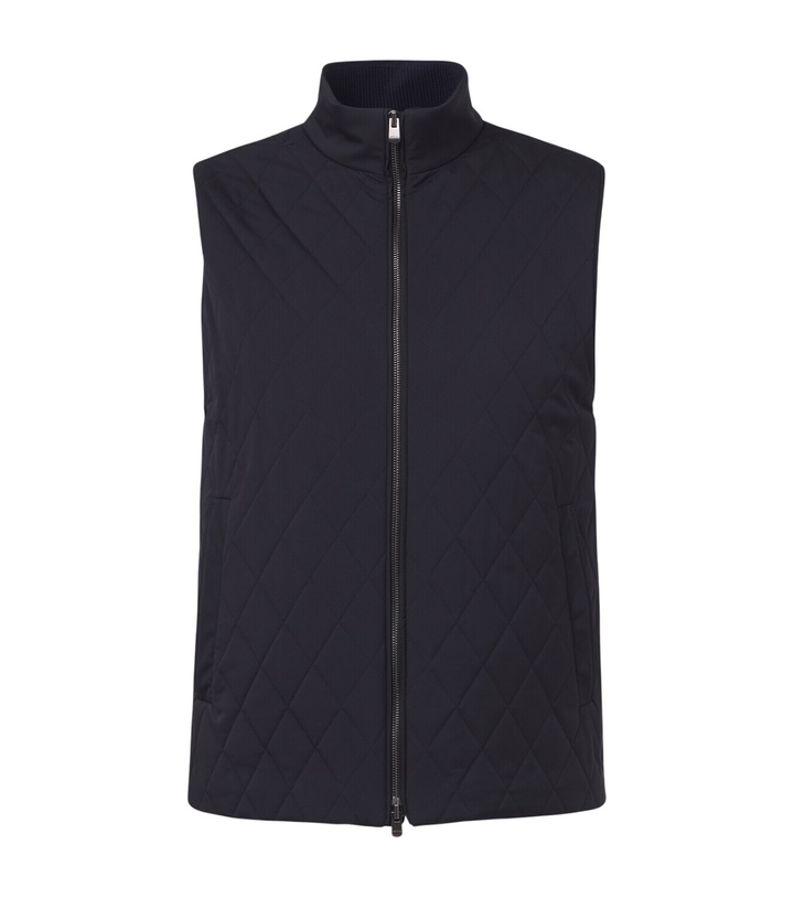 Photo: Agnona Quilted vest