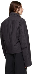 032c Purple Trapeze Jacket