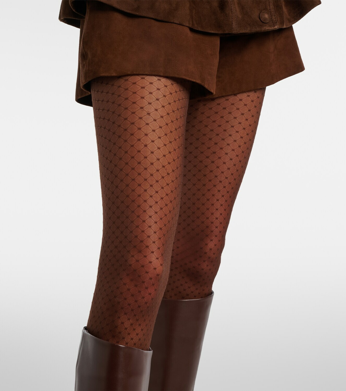 Wolford Control polka-dot sheer tights