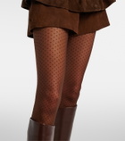 Wolford Control polka-dot sheer tights