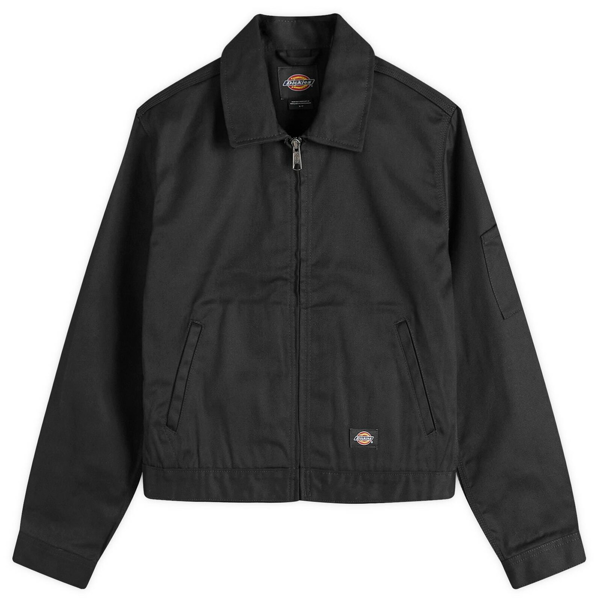 Dickies Women's Unlined Cropped Eisenhower Jacket in Black