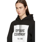 Opening Ceremony Black Box Logo Hoodie