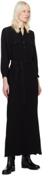 A.P.C. Black Marla Maxi Dress