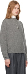 Carven Gray Crewneck Sweater