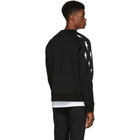 Neil Barrett Black Multi Lightning Sweatshirt