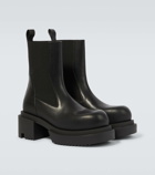 Rick Owens Leather Chelsea boots