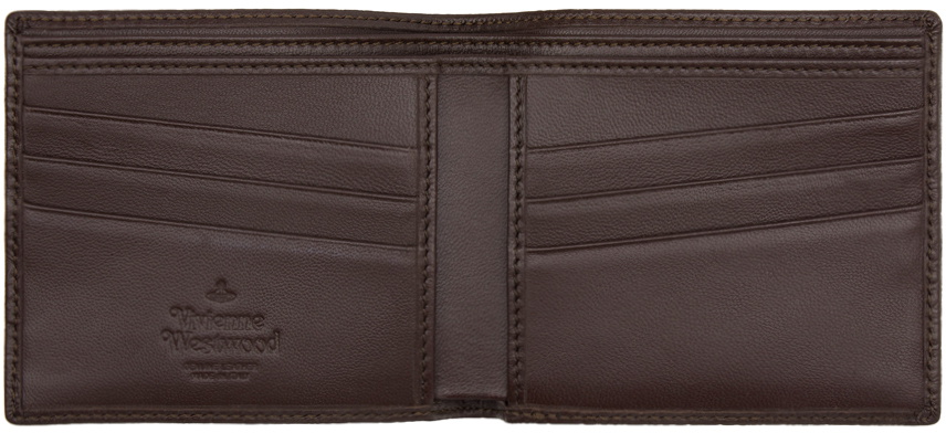 ★人気★【Vivienne Westwood】VIV BILLFOLD WALLET Vivienne Westwood Brown Billfold Wallet Vivienne Westwood