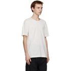 Lemaire Off-White Rib Jersey T-Shirt