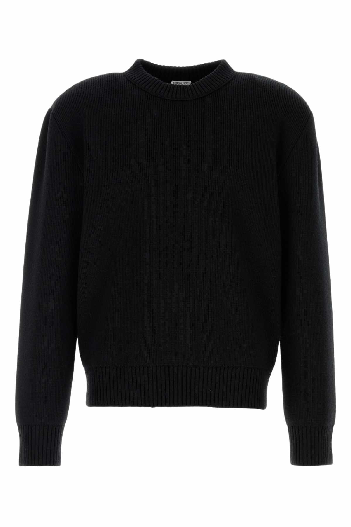 素敵な Bottega Veneta Veneta Bottega Black - Sweater Ribbed-Knit - トップス