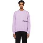 Ambush SSENSE Exclusive Purple New Sweatshirt