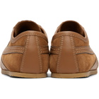 Dries Van Noten Tan Suede Sneakers