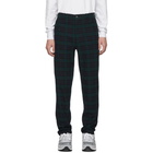 rag and bone Black Plaid Daniel Trousers