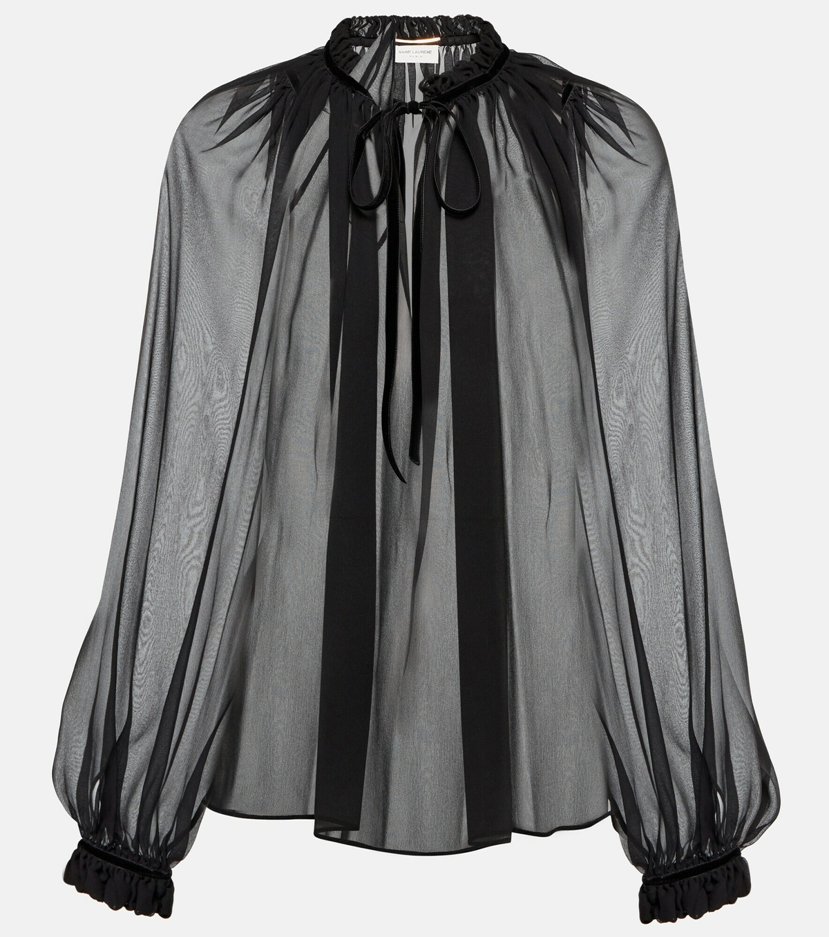 Saint Laurent - Silk chiffon blouse