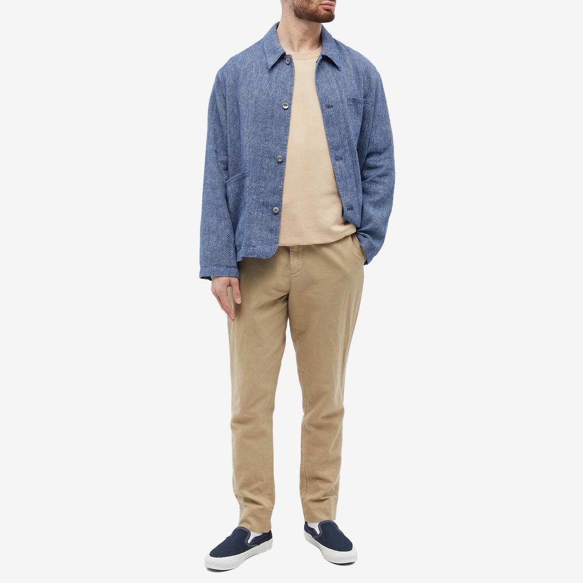 Colorful Standard Men's Classic Organic Crew Sweat in Honey Beige