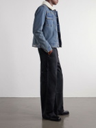 A.P.C. - Don Wide-Leg Panelled Jeans - Black