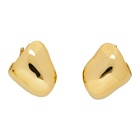Faris Gold Chubs Hoop Earrings