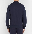 Hanro - Stretch-Cotton Jersey Zip-Up Sweatshirt - Men - Midnight blue
