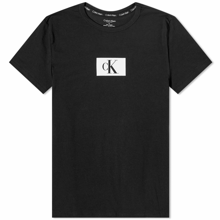 Photo: Calvin Klein Women's Crew Neck T-Shirt in Black