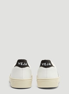 V10 Leather Sneakers in White