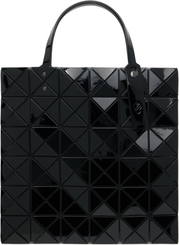 Photo: BAO BAO ISSEY MIYAKE Black Lucent Tote