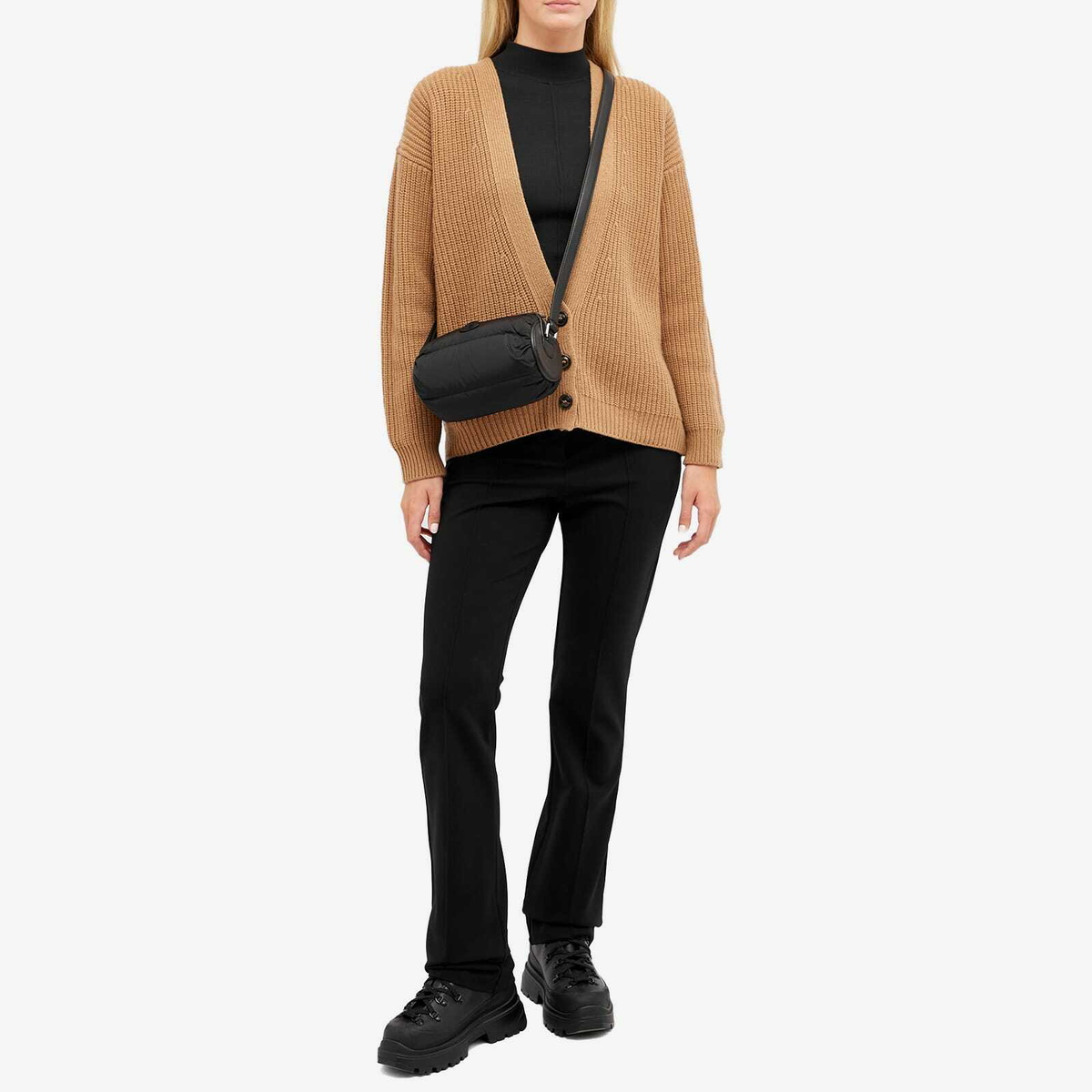 MONCLER★KEONI クロスボディーバッグ Moncler Women's Keoni New Cross Body Bag in Black Moncler
