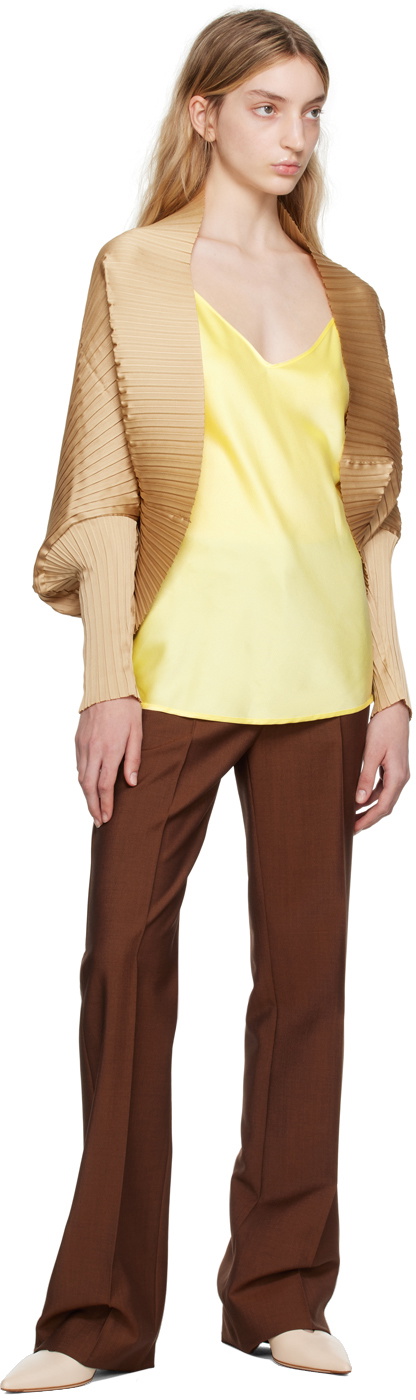Max Mara Leisure Yellow Lucca Camisole