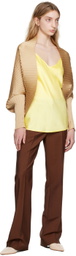 Max Mara Leisure Yellow Lucca Camisole