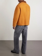 A.PRESSE - Shearling Jacket - Brown