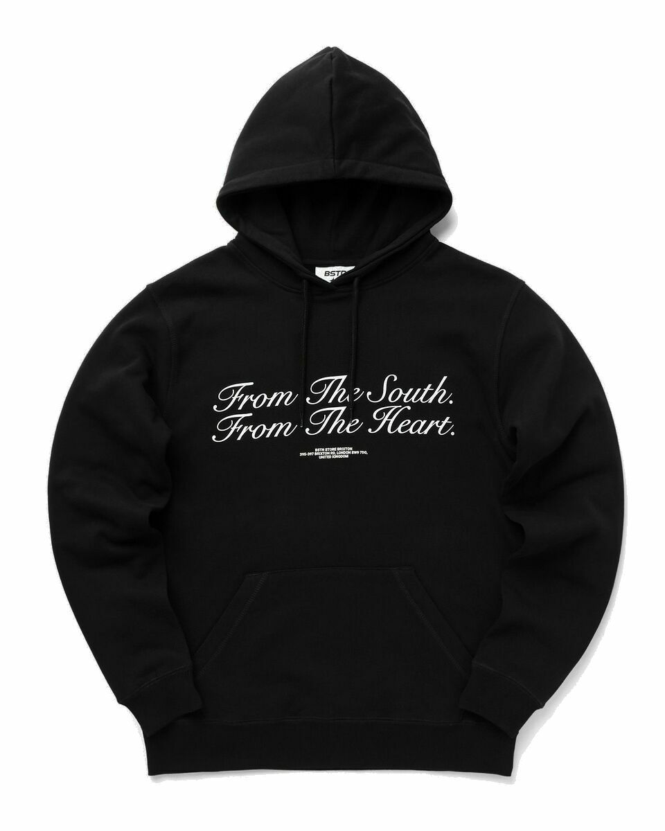 Photo: Bstn Brand From The South From The Heart Hoody Black - Mens - Hoodies