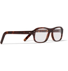 Kingsman - Cutler and Gross Square-Frame Tortoiseshell Acetate Optical Glasses - Tortoiseshell