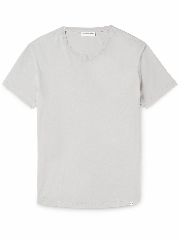 Photo: Orlebar Brown - OB-T Cotton-Jersey T-Shirt - Gray