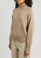 Canada Goose Baysville Roll-neck Wool Jumper Sand