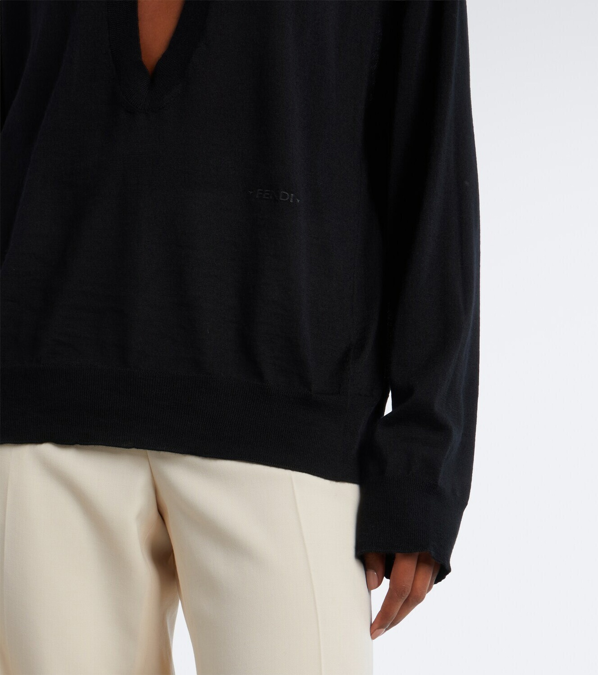 Fendi Cashmere and silk sweater