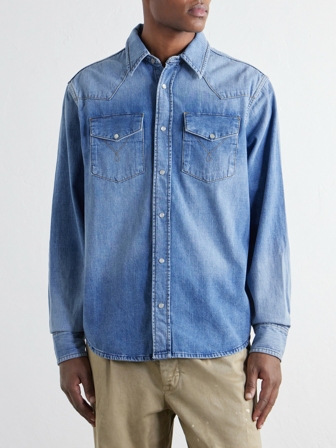Aimé Leon Dore - Denim Shirt - Blue