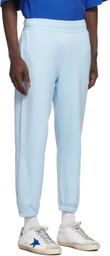M.A. Martin Asbjørn SSENSE Exclusive Blue Logo Lounge Pants
