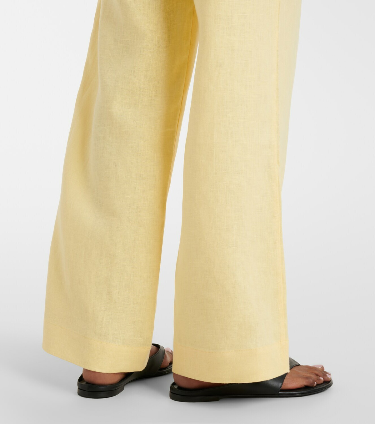 Asceno Aurelia linen wide-leg pants