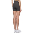 Girlfriend Collective Grey High-Rise Run Shorts