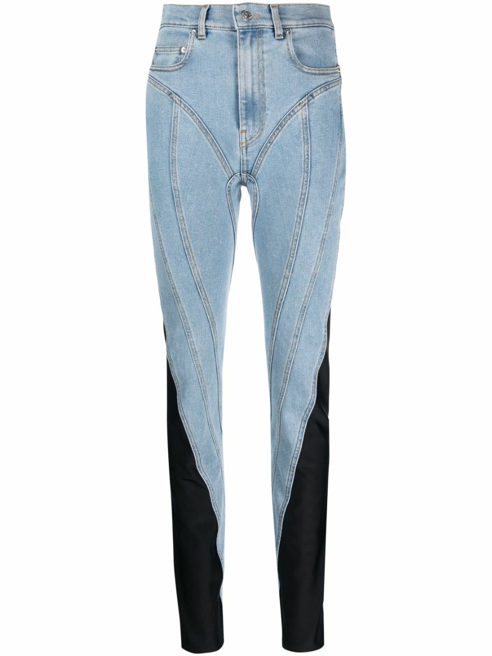 MUGLER - Slim Fit Denim Jeans Mugler