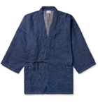 OrSlow - Denim Kimono Jacket - Blue