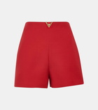 Valentino Crêpe Couture high-rise shorts