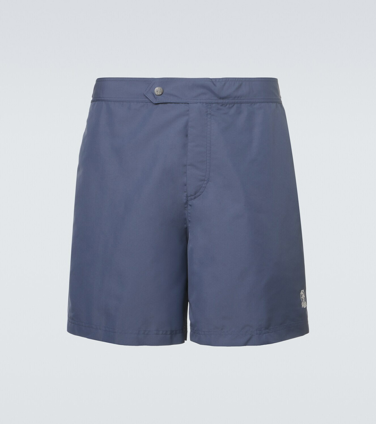 Brunello Cucinelli Logo swim trunks