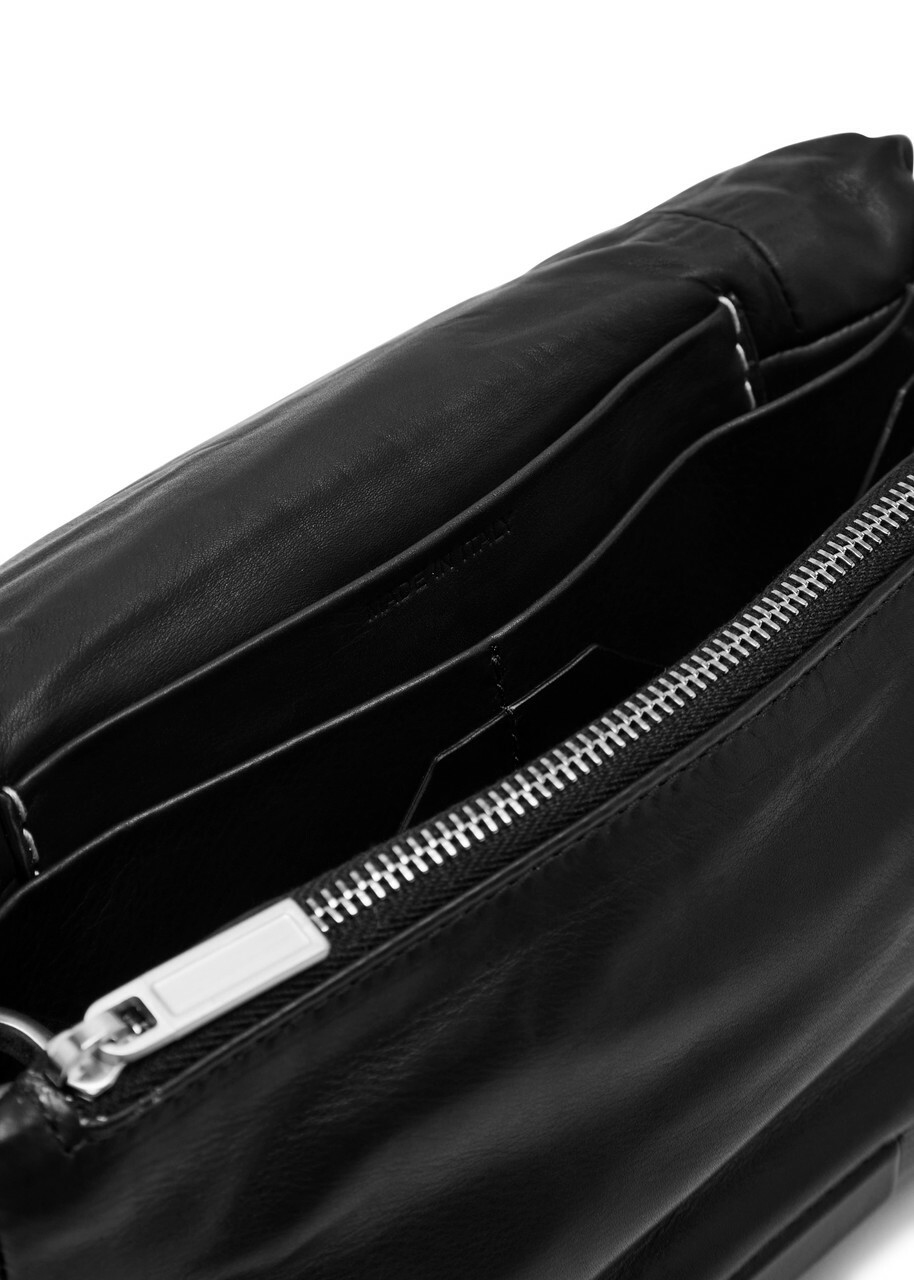 Rick Owens Pillow Griffin Padded Leather Cross-body bag - Black - One Size
