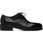 Marsèll Black Gnocco Soft Pebbled Leather Derbys