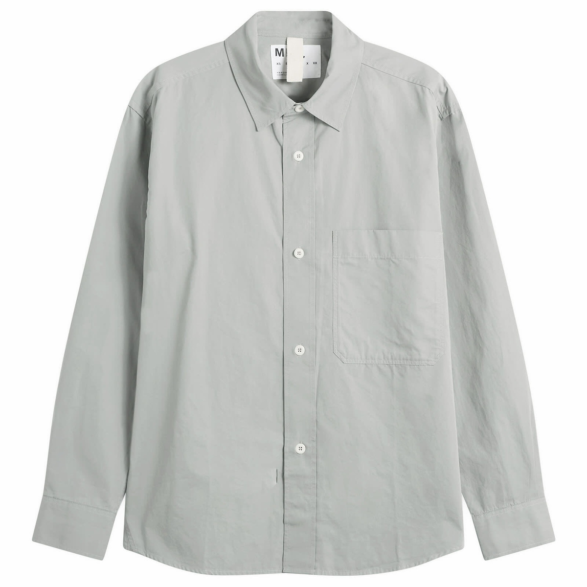 MHL by Margaret Howell Men's Basic Shirt in Fog