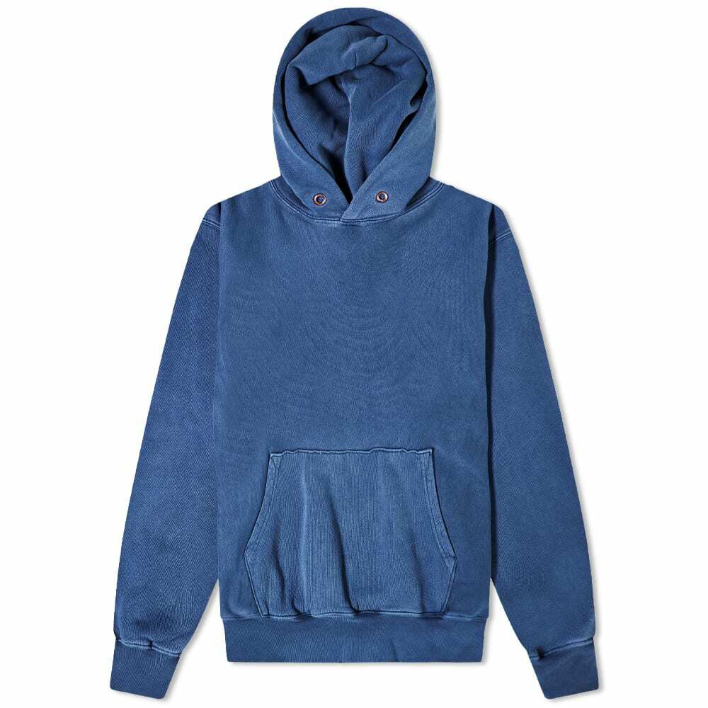 Les Tien Women's Cropped Hoody in Blue 42 Les Tien