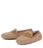 Tod's Shearling loafers