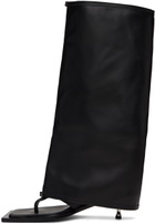 FIDAN NOVRUZOVA Black Kaia Stiletto Heel Trouser Sandals